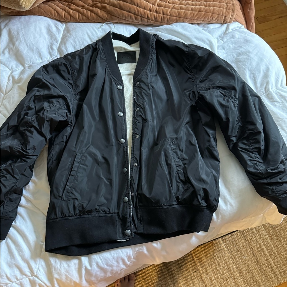 BLANKNYC black bomber jacket